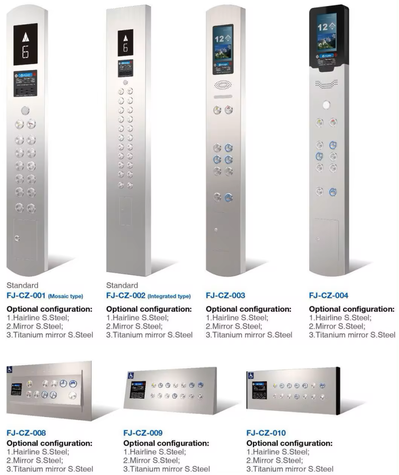 Elevator Control Panel options 2